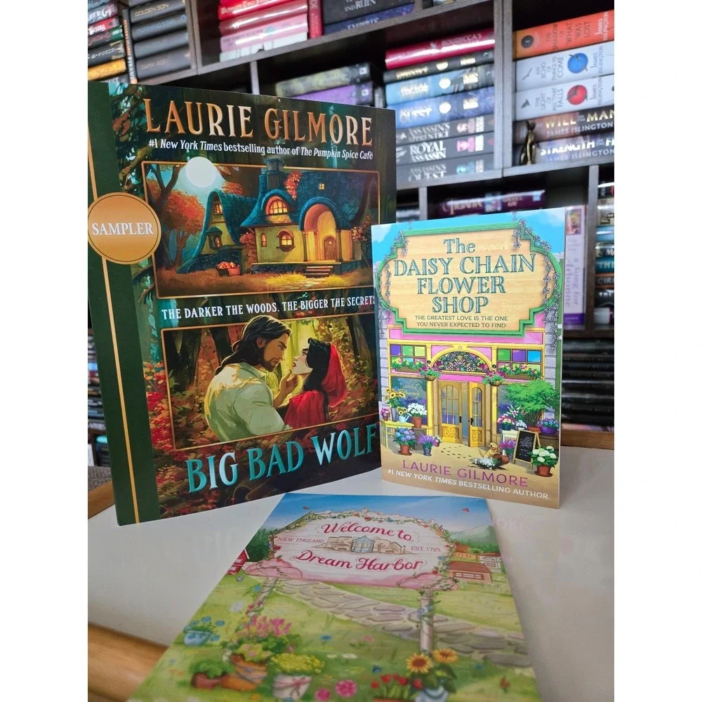 The Daisy Chain Flower Shop by Laurie Gilmore *Signed*